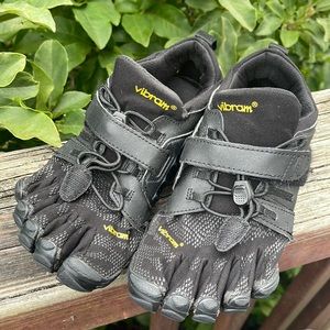 FIVE FINGERS VIBRAM Black V-Train 2 Training Hiking Shoe Women's Size 7.5-8